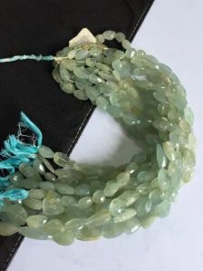 Aquamarine Beryl Gem Stone Beads