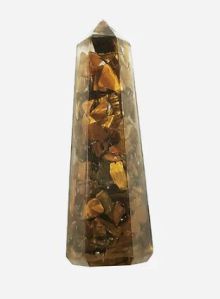 Tiger Eye Orgone Wand