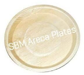 10 inch round areca leaf plate