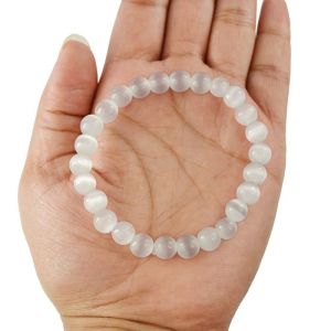 Natural Selenite Bracelet