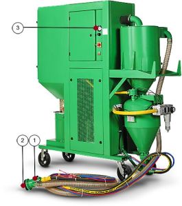 SUCTION BLAST CABINETS CAB