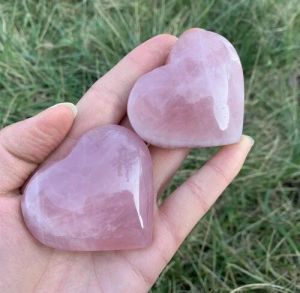 Rose Quartz Hearts