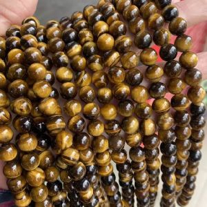 Natural Tiger Eye Beads Mala