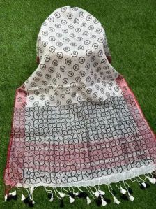 linen dupatta