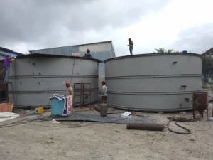 fuel storage tanks