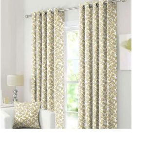 Eyelet Printed Curtain