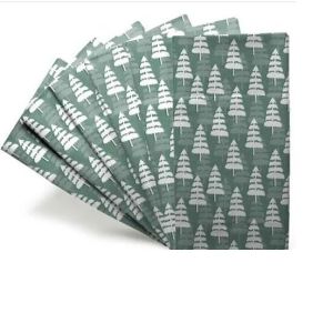 Green Tree Printed Napkin