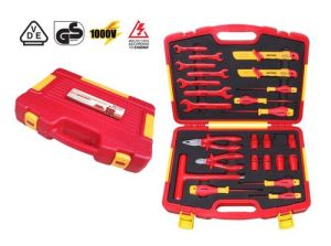 US UST-1527, 25Pcs VDE 1000V Insulated Tool Set