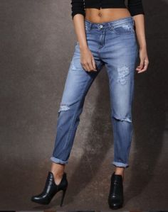 Women Boyfriend Fit Jeans