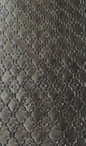 Black 3d Embossed Fabric