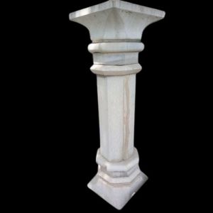 White Marble Pillar