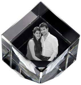 Personalized Crystal Cube Gifts