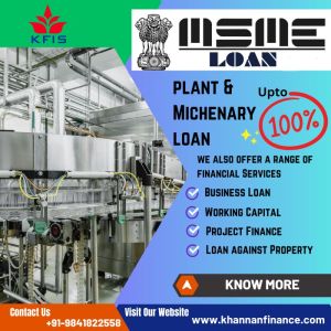 plant machinery loan