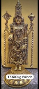 brass lord tirupati balaji venkateswara statues