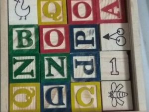 Abcd Wooden Blocks Toy