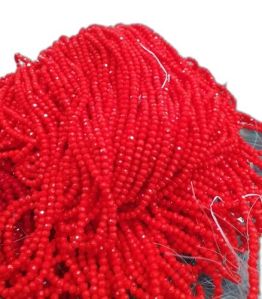 Red Crystal Beads