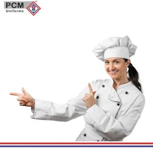 Cotton Chef Coat With Cap