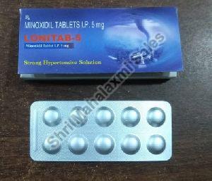 Lonitab 5 mg (Minoxidil) Tablet