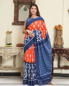 Hand Block Cotton Sarees