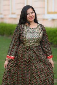 Black Full Length Kurti