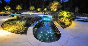Swimming Pool Fiber Optics light