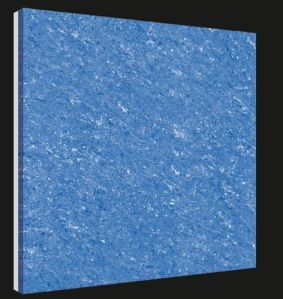 blue vitrified tile