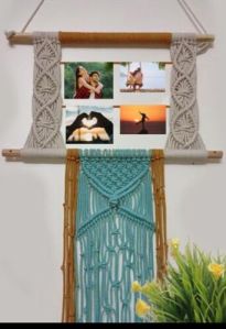 Macrame Photo Frame