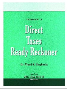 Direct Taxes Ready Reckoner Book