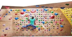 indoor climbing wall