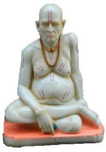 Marble Swami Samarth Statue