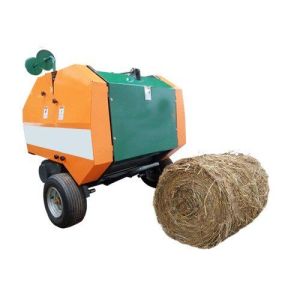 Round Straw Hay Baler Machine