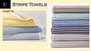 Striped Bath Towels