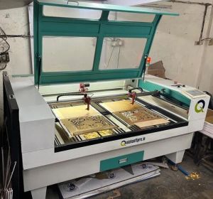 Double Head Laser Cutting Machine