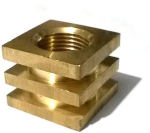 Brass Square Insert