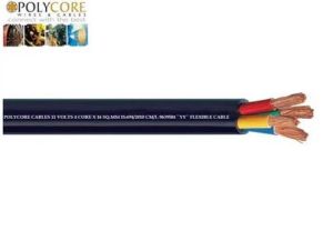 16 Sq.mm 4 Core Copper Flexible Cable