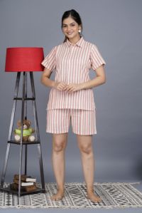 Stripe Print Women's Loungewear