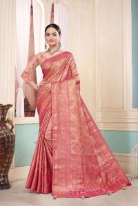 Women Viscose Silk Saree