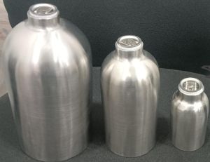 Stainless steel Pharma lab bottles