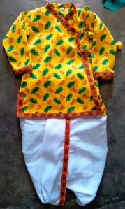 Radhe Radhe Print Kids Dhoti Bagalbandi