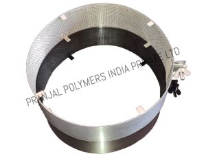 SS 304 Strips Type Flange Guards with Mesh