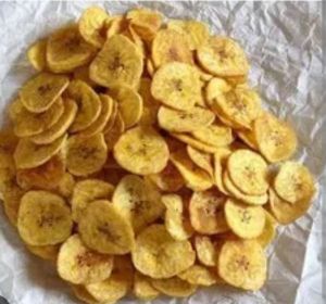 Round Banana Chips