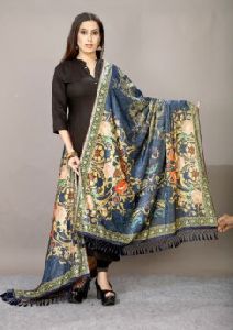 Digital Printed Velvet Dupatta