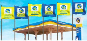 Petrol pump Flags