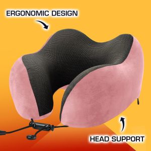 Memory Foam Travel Neck Pillow