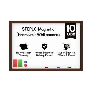 STEPLO (Brown) Magnetic Wall Whiteboards