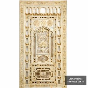 Royal Antique Carved Marble Jali