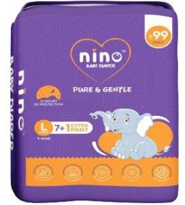 NINO BABY DIAPERS SIZE L 8