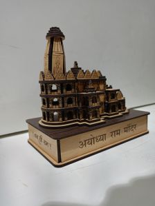 Wooden Ram Mandir Momento