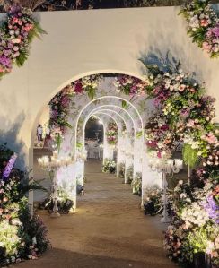 entrance flower decoration service