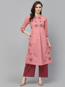 skd510 kurti pant set